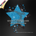 Sparkle Star Iron on Glitter Gymnastics Custom Bling Shirts
